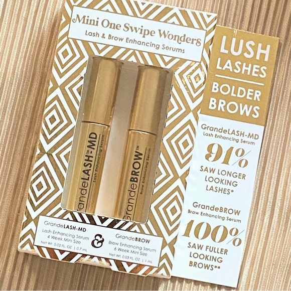 GRANDE LASH SERUM & BROW SERUM SET 6 WEEK SUPPLY - Picture 1 of 1